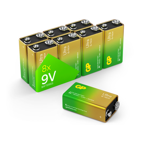 Batteries ultra 8 pack - -,