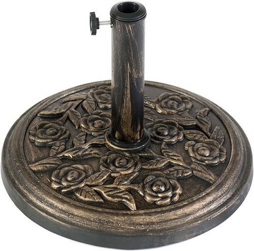 Cast iron round umbrella - iron,