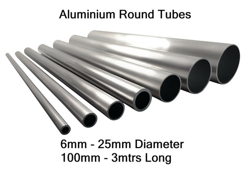 Aluminium round tube pipe - round,
