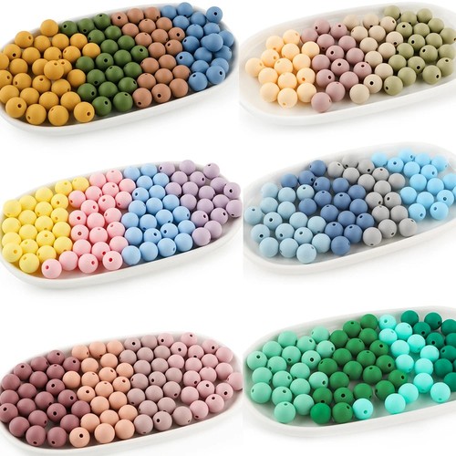50pcs 15mm round silicone - round,