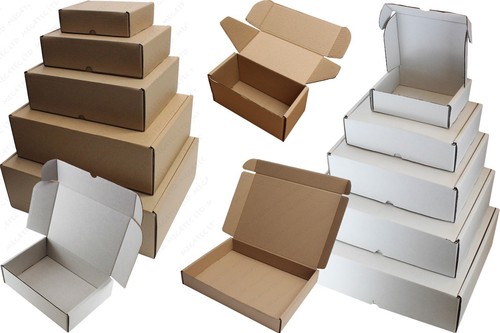 White brown shipping - brown,