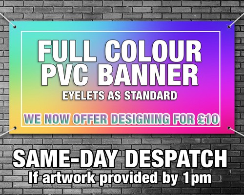 Custom printed banner sign - printed,