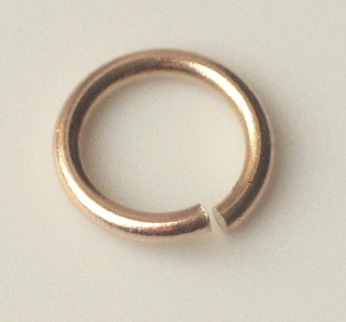 9ct gold jump ring yellow - 9ct,