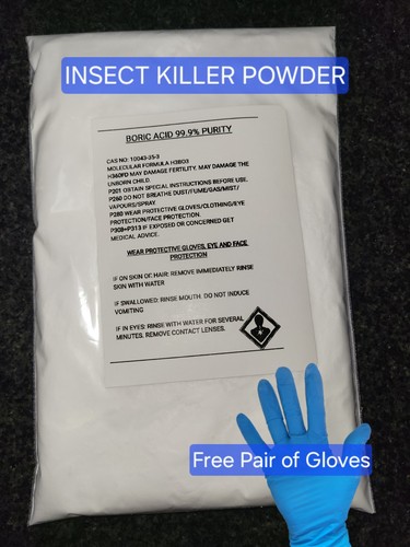 Boric acid powder - boric, powder.